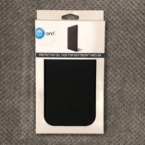 onn Protective Gel Tablet Case for Nextbook Ares 8A, 8”-Black